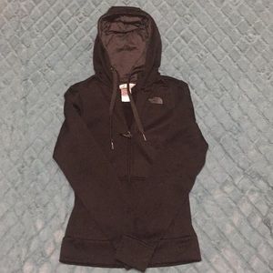 THE NORTH FACE XS WOMENS BLACK HOODIE-EUC! 🍒
